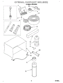 04 - Optional parts for Whirlpool Air Conditioner ACR124XD0 from AppliancePartsPros.com