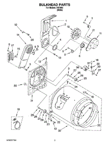 03 - Bulkhead Parts, Optional Parts (Not Included) parts for Whirlpool Dryer IV87000 from AppliancePartsPros.com