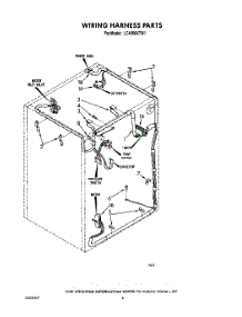 05 - Wiring Harness parts for Whirlpool Washer LC4500XTG1 from AppliancePartsPros.com