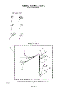 08 - Wiring Harness parts for Whirlpool Washer LA6055XSW2 from AppliancePartsPros.com