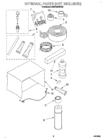 04 - Optional parts for Whirlpool Air Conditioner BHAC0500XS5 from AppliancePartsPros.com