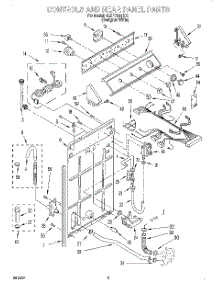 02 - Controls And Rear Panel parts for Whirlpool Washer 6LSR7244EQ1 from AppliancePartsPros.com