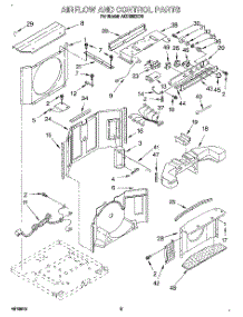 02 - Airflow And Control parts for Whirlpool Air Conditioner ACH082XD0 from AppliancePartsPros.com