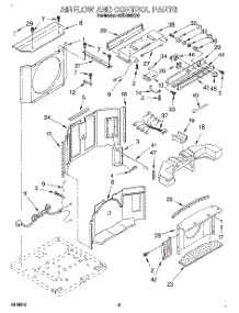 02 - Airflow And Control parts for Whirlpool Air Conditioner ACU082XD0 from AppliancePartsPros.com