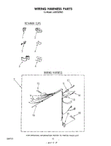 08 - Wiring Harness parts for Whirlpool Washer LA5570XPW3 from AppliancePartsPros.com