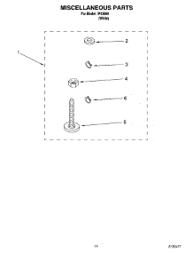10 - Miscellaneous  Parts, Optional Parts (Not Included) parts for Whirlpool Washer IP43000 from AppliancePartsPros.com