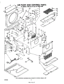03 - Section parts for Whirlpool Air Conditioner ACE094XM0 from AppliancePartsPros.com