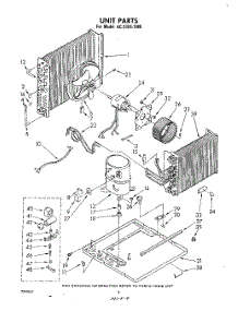 03 - Unit parts for Whirlpool Air Conditioner AC2004XM0 from AppliancePartsPros.com