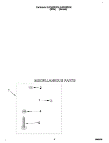 03 - Miscellaneous parts for Whirlpool Washer 3LSR5233BN0 from AppliancePartsPros.com
