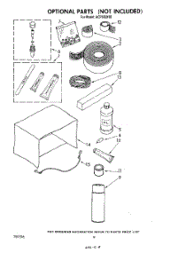 06 - Lit / Optional parts for Whirlpool Air Conditioner ACP602XS0 from AppliancePartsPros.com