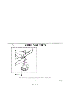 05 - Water Pump parts for Whirlpool Washer LHC4500W1 from AppliancePartsPros.com