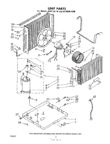 02 - Section parts for Whirlpool Air Conditioner ACW094XM0 from AppliancePartsPros.com