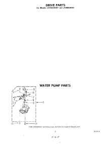 04 - Water Pump parts for Whirlpool Washer LA7000XKW1 from AppliancePartsPros.com