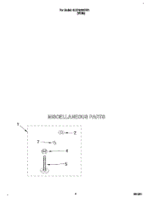 03 - Miscellaneous parts for Whirlpool Washer 6LSP8255BW1 from AppliancePartsPros.com