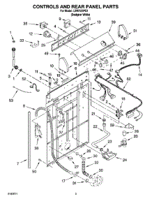 02 - Controls And Rear Panel Parts parts for Whirlpool Washer LSR7333PQ1 from AppliancePartsPros.com