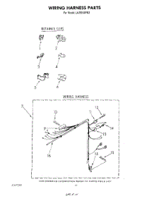 08 - Wiring Harness parts for Whirlpool Washer LA7899XPW3 from AppliancePartsPros.com