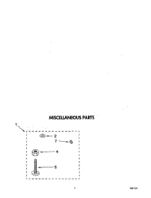 05 - Miscellaneous parts for Whirlpool Washer LLV8245AG0 from AppliancePartsPros.com