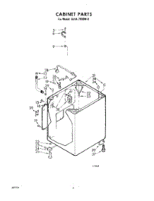 04 - Cabinet, Optional parts for Whirlpool Washer GLHA7900W0 from AppliancePartsPros.com