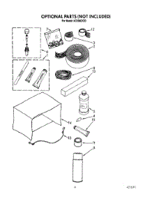04 - Optional parts for Whirlpool Air Conditioner ACX082XZ0 from AppliancePartsPros.com
