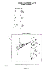 08 - Wiring Harness parts for Whirlpool Washer LA5590XPW1 from AppliancePartsPros.com