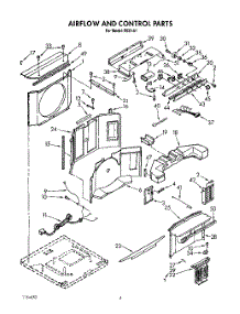 03 - Airflow And Control parts for Whirlpool Air Conditioner RE81A1 from AppliancePartsPros.com