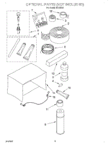 05 - Optional parts for Whirlpool Air Conditioner RA123A0 from AppliancePartsPros.com