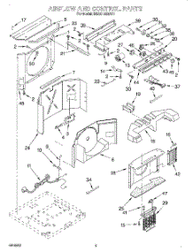 02 - Airflow And Control parts for Whirlpool Air Conditioner BHAC1830AS1 from AppliancePartsPros.com