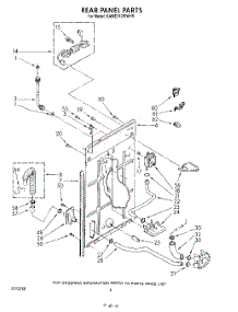 03 - Rear Panel parts for Kitchenaid Washer KAWE742WAL0 from AppliancePartsPros.com