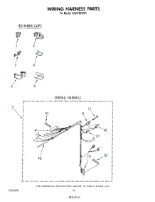 08 - Wiring Harness parts for Whirlpool Washer LA5578XSW1 from AppliancePartsPros.com