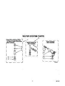 05 - Water System parts for Whirlpool Washer LSP8245AN0 from AppliancePartsPros.com
