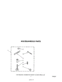 05 - Miscellaneous parts for Whirlpool Washer LA5360XSW0 from AppliancePartsPros.com