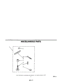 05 - Miscellaneous parts for Whirlpool Washer LA5600XPW4 from AppliancePartsPros.com