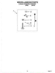10 - Miscellaneous  Parts, Optional Parts (Not Included) parts for Whirlpool Washer CAWS833RQ0 from AppliancePartsPros.com