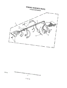 09 - Wiring Harness parts for Kitchenaid Washer KAWE460WAL0 from AppliancePartsPros.com