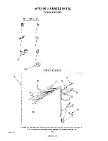 08 - Wiring Harness parts for Whirlpool Washer AL4132VG0 from AppliancePartsPros.com
