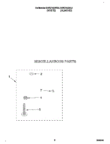 06 - Miscellaneous parts for Kitchenaid Washer KAWE742BAL0 from AppliancePartsPros.com