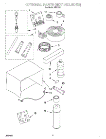 05 - Optional parts for Whirlpool Air Conditioner RE81K0 from AppliancePartsPros.com
