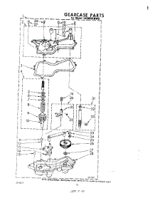 08 - Gearcase parts for Whirlpool Washer LA5600XMW0 from AppliancePartsPros.com