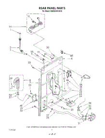 03 - Rear Panel parts for Kitchenaid Washer KAWE650VAL0 from AppliancePartsPros.com