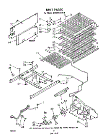 05 - Unit parts for Whirlpool Freezer EV20VSXKW2 from AppliancePartsPros.com