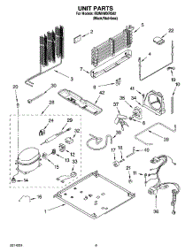05 - Unit Parts parts for Whirlpool Refrigerator IR2MHMXRS02 from AppliancePartsPros.com