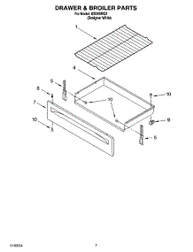 05 - Drawer & Broiler Parts, Optional Parts (Not Included) parts for Whirlpool Range IES355RQ2 from AppliancePartsPros.com