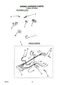 09 - Wiring Harness parts for Whirlpool Washer LST7233AW0 from AppliancePartsPros.com