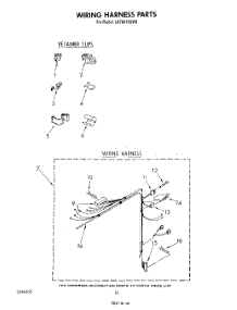 08 - Wiring Harness parts for Whirlpool Washer LA7681XSW0 from AppliancePartsPros.com