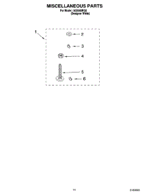 10 - Miscellaneous  Parts, Optional Parts (Not Included) parts for Whirlpool Washer IAS5000RQ0 from AppliancePartsPros.com