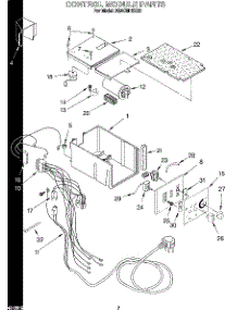 04 - Control Module parts for Whirlpool Air Conditioner 3QACM12XD3 from AppliancePartsPros.com