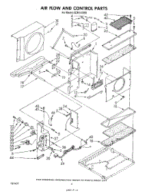03 - Air Flow And Control parts for Whirlpool Air Conditioner ACW144XS0 from AppliancePartsPros.com