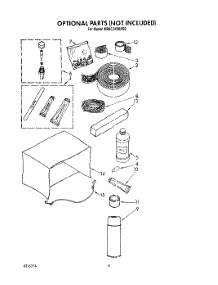 05 - Optional parts for Whirlpool Air Conditioner BPAC2400AS0 from AppliancePartsPros.com