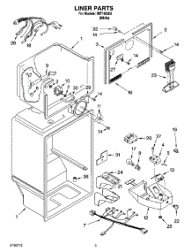 03 - Liner Parts parts for Whirlpool Refrigerator IMT186302 from AppliancePartsPros.com