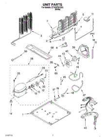 04 - Unit parts for Whirlpool Refrigerator ST18HPXKQ00 from AppliancePartsPros.com